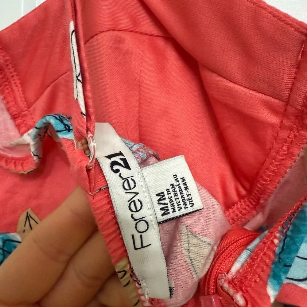 Forever 21 Red Floral Mini Dress - Picture 5 of 6